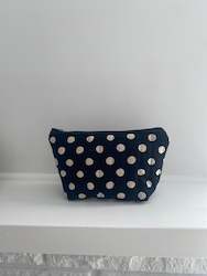 Bag 1: Polka Dot makeup pouch(black)