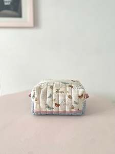 Bag 1: Medium Zipper Pouch – French Butterfly