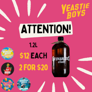 Super Fresh 1.2L Growlers