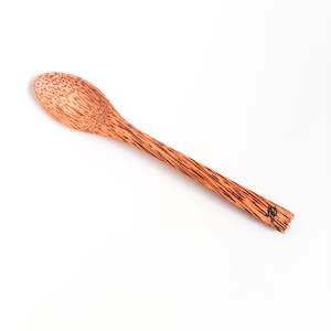 coconut: Coconut wood spoon