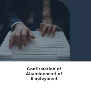 Confirmation of Abandonment Letter Template Yellowconsulting2023