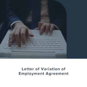 Products: Letter of Variation to Employment Agreement Yellowconsulting2023