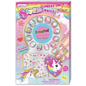 Hot Focus - Stylin' Press On Nails - Unicorns