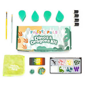Palette Pals - The Dino & Dragon Face Paint Kit