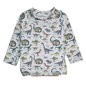 Clothing: Nestling - Swim Rash Vest - Dinosaurs