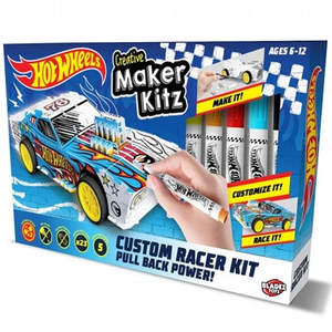 Activities: Hot Wheels - Creative Maker Kitz - Pull Back Custom Racer Kit