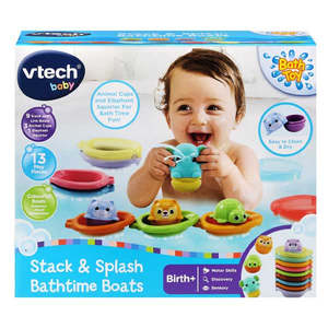 Vtech - Stack & Splash Bathtime Boats