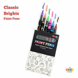 Activities: The Make Company - Acrylic Paint Pens - Classic Brights