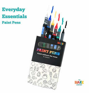The Make Company - Acrylic Paint Pens - Everyday Essentials