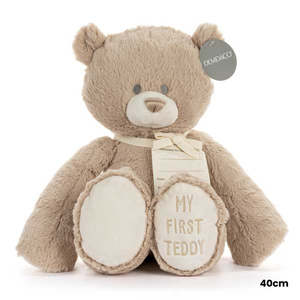 Demdaco - My First Teddy - 40cm Tan