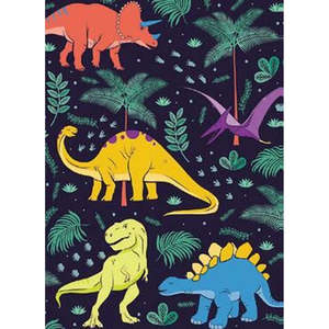0 1 Years Old: Dinosaur Mini Card
