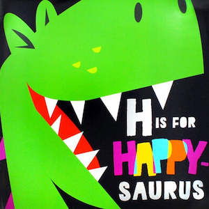 0 1 Years Old: H Is For Happy-Saurus