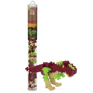 1 3 Years Old: Plus Plus - 100 Piece Tube - T-Rex