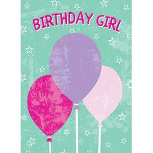 Cards Invitations: Birthday Girl Mini Card