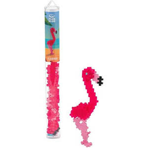 Plus Plus - 100 Piece Tube - Flamingo