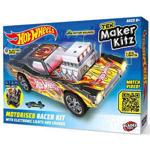 Educational Toys: Hot Wheels - Maker Kitz - Motorised Racer Kit