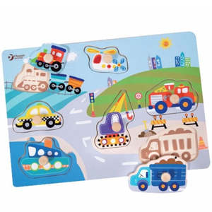 Wooden Traffic Puzzle