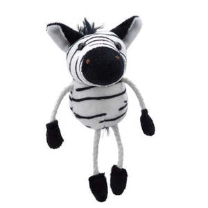 The Puppet Company - Finger Puppet - Zebra