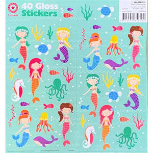 Activities: Mermaids Sticker Sheet
