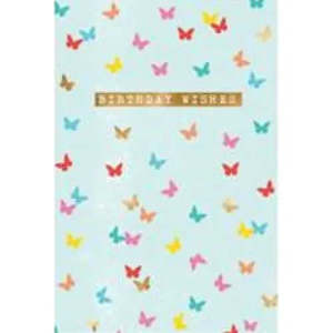 Cards Invitations: Birthday Card - Butterfly - Birthday Wishes