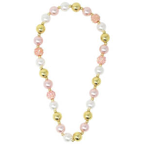 Accessories: You Are Golden Pearl Necklace