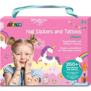 Activities: Nail Stickers & Tattoos - Unicorn