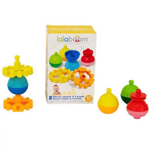 Activities: Lalaboom - Wheels Spinner & 4 Beads