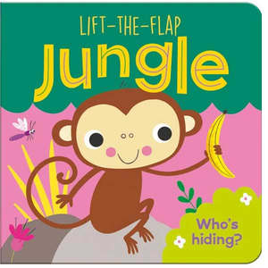 Books: Lift The Flap Board Book - Jungle