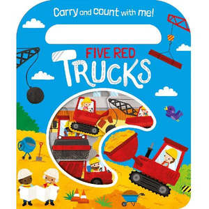 Five Red Trucks Count & Carry Board Book