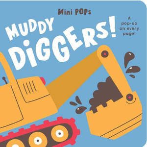 Mini Pop Up Book - Diggers
