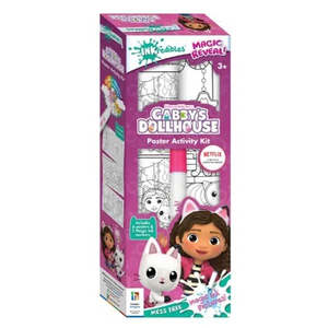Hinkler - Inkredibles - Gabbys Dollhouse Poster Activity Kit