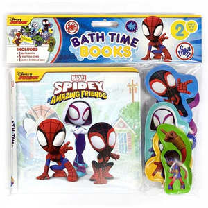 Phidal - Bath Time Books - Spidey & His Amazing Friends