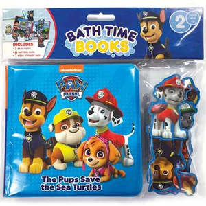 Activities: Phidal - Bath Time Books - Paw Patrol
