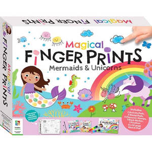 1 3 Years Old: Magical Finger Prints - Mermaids & Unicorns