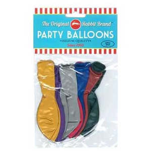 Accessories: Hooray - Balloons - Metallic 10 Pack