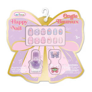 Accessories: Hot Focus - Happy Nails - Bows
