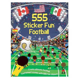 555 Sticker Fun - Football