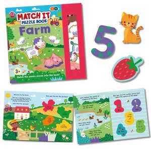Match It Puzzle Book - Board Book