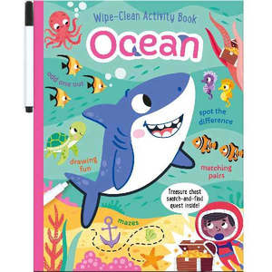 Wipe Clean Activity Book - Ocean