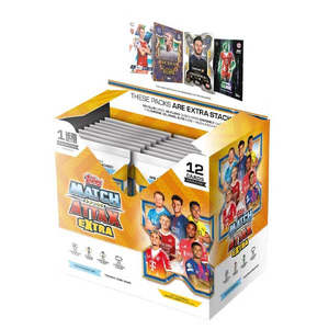 Activities: Topps UCC Match Attax: EXTRA Champions League 2025/2026 Edition Booster - Single Pack Containing 12 Cards