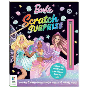 Books: Hinkler - Scratch Surprise - Barbie