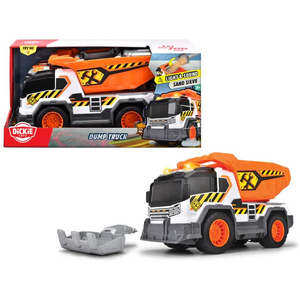 Dickie Toys - Dump Truck - Light & Sound 30cm