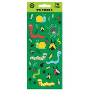 1 3 Years Old: Worms & Bugs Sticker Sheet