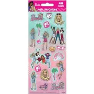 Barbie Friends Foil Sticker Sheet