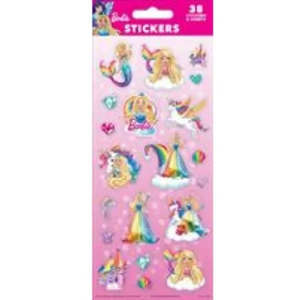 1 3 Years Old: Barbie Sticker Sheet
