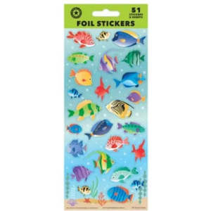 Fun Fish Foil Sticker Sheet