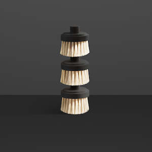 One Brush And Friends: RPP Brush Heads BLACK x3