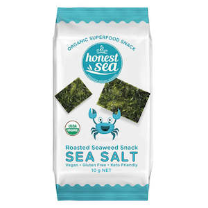 collection-biscuits crackers: Honest Sea Seaweed - Sea Salt 5g