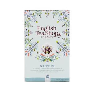 collection-accessories: English Tea Shop Organic Wellness Tea - Sleepy Me 20 Teabags