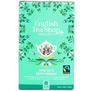 collection-accessories: English Tea Shop Organic Perfect Peppermint Tea 20 Teabags